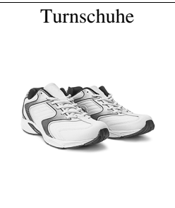 Weiße Turnschuhe mit schwarzem Muster auf hellem Hintergrund.